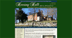 Desktop Screenshot of herringhall.com