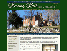 Tablet Screenshot of herringhall.com